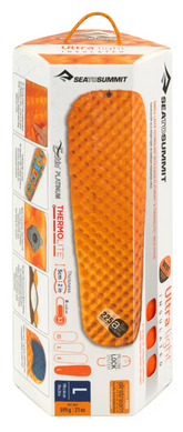 Килимок надувний Sea to Summit UltraLight Insulated Mat 2020, 198х64х5 см, Orange (STS AMULINS_L)
