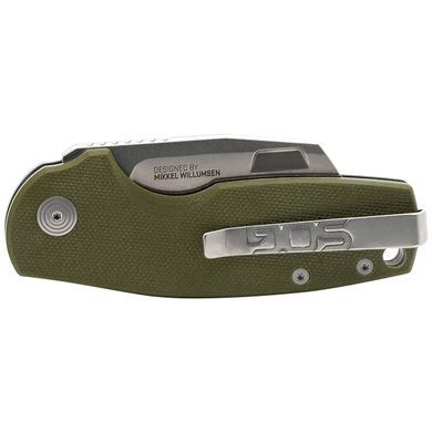 Ніж складний SOG Stout SJ Cleaver/OD Green/Stonewash (SOG 16-03-06-57)