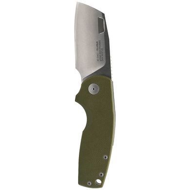 Ніж складний SOG Stout SJ Cleaver/OD Green/Stonewash (SOG 16-03-06-57)