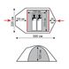 Намет Tramp Mountain 2 місний Зелений TRT-022-green