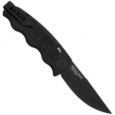 Ніж складний SOG Tac Ops Black Micarta (SOG TO1011-BX)