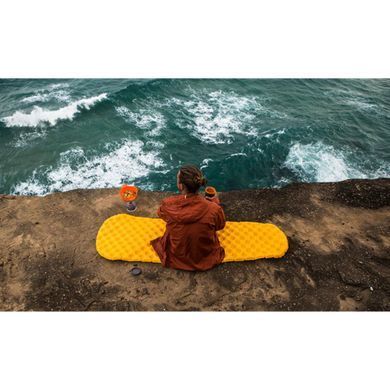 Коврик надувной Sea to Summit UltraLight Mat, 184х55х5 см, Yellow (STS AMULRAS)