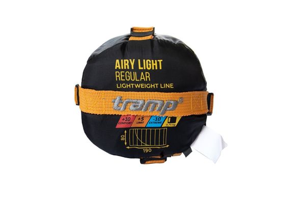 Спальний мішок ковдра Tramp Airy Light правий UTRS-056-R, Помаранчевий