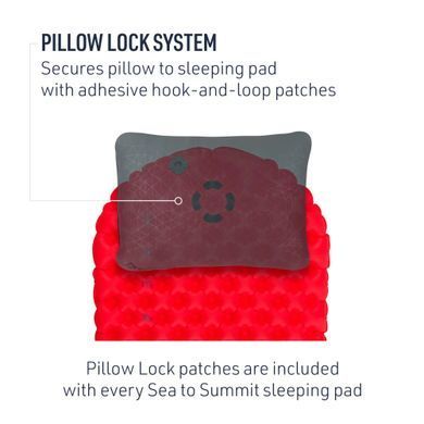 Коврик надувной Sea to Summit Comfort Plus Insulated Mat 2020, 201х64х6.3 см, Red (STS AMCPINS_L)