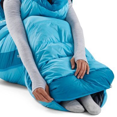 Спальный мешок женский Sea to Summit Trek Women's -9&deg;/-16℃ Regular, Blue Atoll
