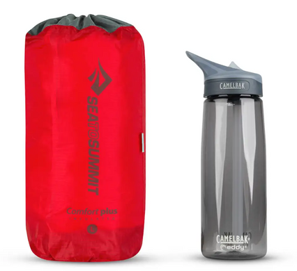 Коврик надувной Sea to Summit Comfort Plus Insulated Mat 2020, 201х64х6.3 см, Red (STS AMCPINS_L)
