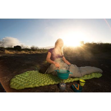 Коврик надувной Sea to Summit Comfort Light Insulated Mat 2020, 201х64х6.3 см, Green (STS AMCLINS_L)