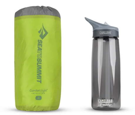 Коврик надувной Sea to Summit Comfort Light Insulated Mat 2020, 201х64х6.3 см, Green (STS AMCLINS_L)