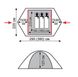 Палатка Tramp Peak 2 (v2) Серая TRT-025