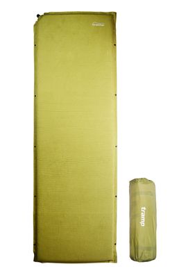 Килимок самонадувний Tramp Comfort TRI-015 Оливковий 190x65x3 см, Оливковий