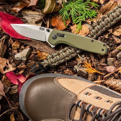 Ніж складний SOG Terminus XR G10 OD Green box (SOG TM1022-CP)