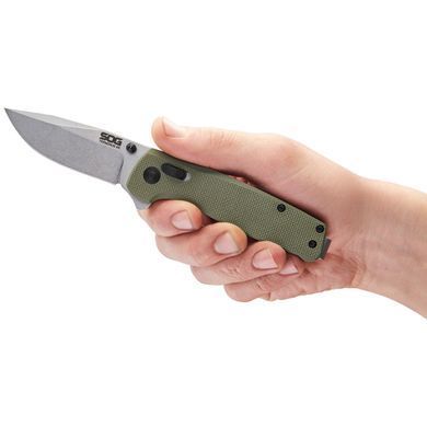Ніж складний SOG Terminus XR G10 OD Green box (SOG TM1022-CP)