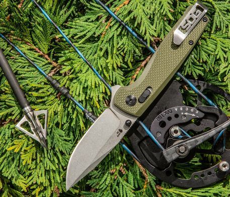 Ніж складний SOG Terminus XR G10 OD Green box (SOG TM1022-CP)