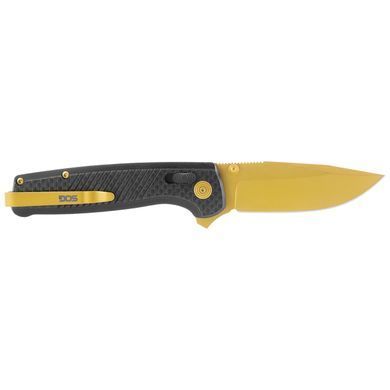 Ніж складний SOG Terminus XR LTE Carbon/Gold (SOG TM1033-BX)