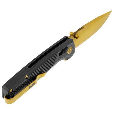 Ніж складний SOG Terminus XR LTE Carbon/Gold (SOG TM1033-BX)