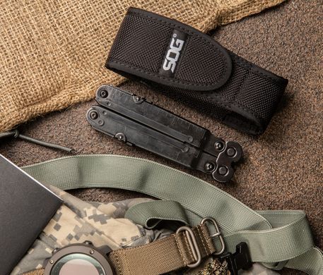 Мультитул SOG PowerLock EOD Black Oxide/Nylon Sheath (SOG B61N-CP)