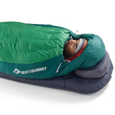Спальный мешок Sea to Summit Ascent 3&deg;/-1℃ Regular, Rain Forest Green