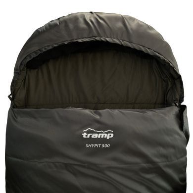Спальний мішок ковдра Tramp Shypit 500 WIDE з капюшоном лівий UTRS-062L-L, Болотний