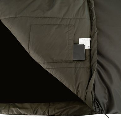 Спальний мішок ковдра Tramp Shypit 500 WIDE з капюшоном лівий UTRS-062L-L, Болотний
