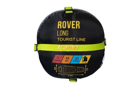 Спальний мішок кокон Tramp Rover Long правий UTRS-050L-R, Жовтий