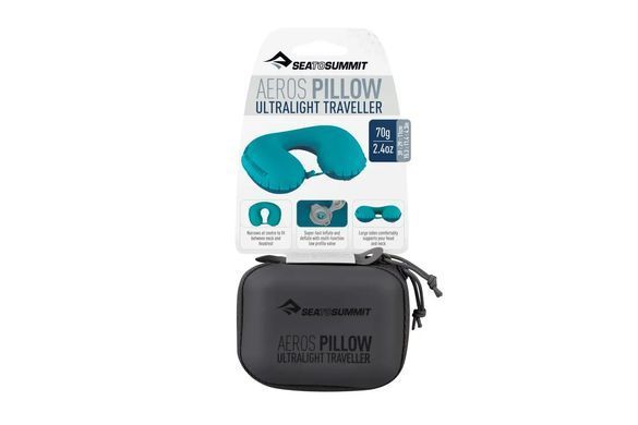 Подушка надувная Sea To Summit Aeros Ultralight Pillow Traveller, Grey