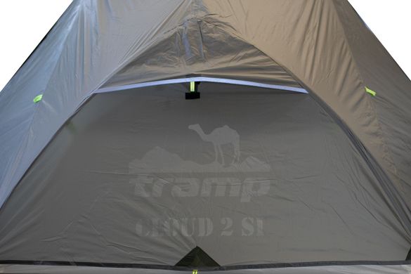 Палатка Tramp Cloud 2 Si местная Светло-серая TRT-092-grey