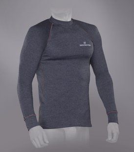 Футболка Tramp Outdoor Tracking Man с длинным рукавом мужская L серый