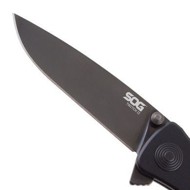 Ніж складний SOG Twitch II Black (SOG TWI12-CP)