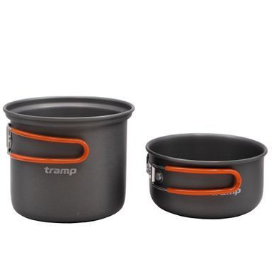 Каструля-кружка анодована з кришкою-сковорідкою 0,9 л Tramp UTRC-145