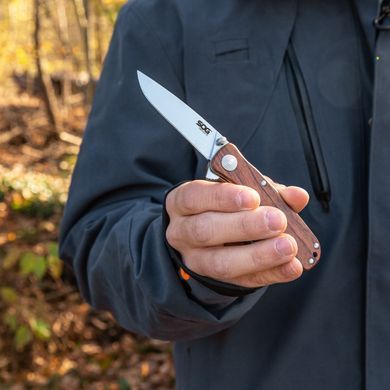Ніж складний SOG Twitch II Wood Handle (SOG TWI17-CP)