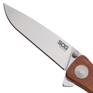 Ніж складний SOG Twitch II Wood Handle (SOG TWI17-CP)