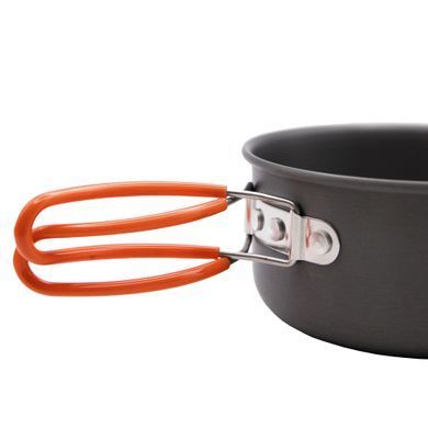 Каструля-кружка анодована з кришкою-сковорідкою 0,9 л Tramp UTRC-145