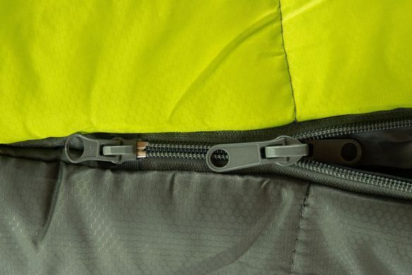 Спальный мешок кокон Tramp Hiker Long правый TRS-051L-R, Желтый