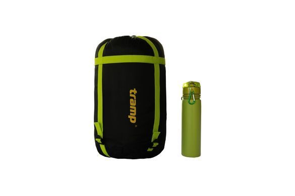 Спальный мешок кокон Tramp Hiker Long правый TRS-051L-R, Желтый