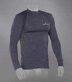 Футболка Tramp Outdoor Tracking Man с длинным рукавом мужская XL серый