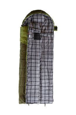 Спальный мешок одеяло Tramp Kingwood Regular левый UTRS-053R-L, Оливковый