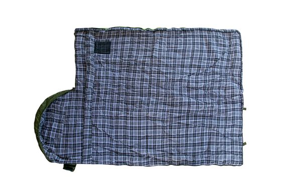 Спальный мешок одеяло Tramp Kingwood Regular левый UTRS-053R-L, Оливковый