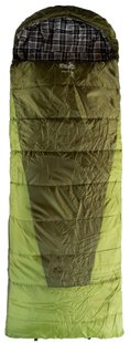 Спальный мешок одеяло Tramp Sherwood Long левый UTRS-054L-L, Оливковый