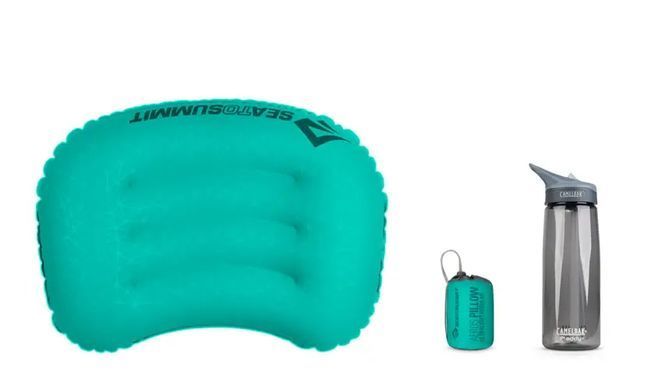 Подушка надувная Sea To Summit Aeros Ultralight Pillow, Regular, Sea Foam