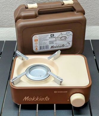 Плита газова портативна Base Camp Camping Stove Mokkiata Brown BCP 51519