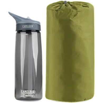 Коврик самонадувающийся Sea to Summit Camp Mat, 183х51х3.8 см, Olive (STS AMSICMR)