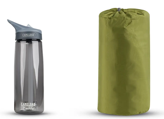 Коврик самонадувающийся Sea to Summit Camp Mat, 183х51х3.8 см, Olive (STS AMSICMR)