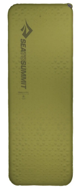 Коврик самонадувающийся Sea to Summit Camp Mat, 183х64х3.8 см, Olive (STS AMSICMRRW)