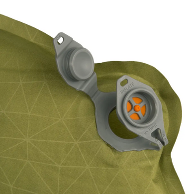 Коврик самонадувающийся Sea to Summit Camp Mat, 183х64х3.8 см, Olive (STS AMSICMRRW)