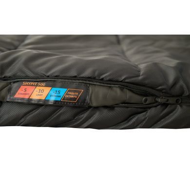 Спальний мішок ковдра Tramp Shypit 500 з капюшоном лівий UTRS-062R-L, Болотний