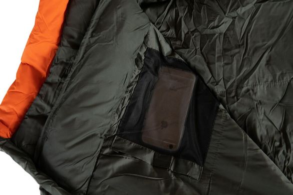 Спальный мешок кокон Tramp Fjord Regular левый UTRS-049R-L, Оранжевый
