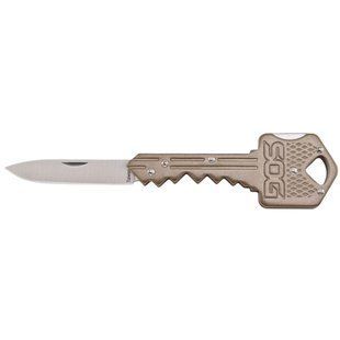 Ніж складний SOG Key Knife-ключ Brass (SOG KEY102-CP)