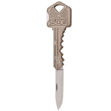 Ніж складний SOG Key Knife-ключ Brass (SOG KEY102-CP)