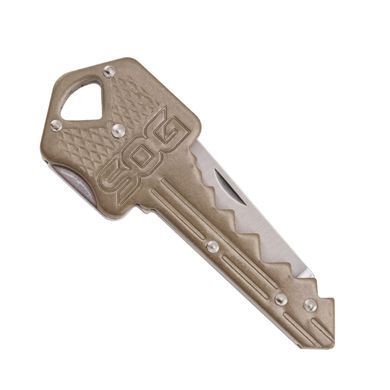 Ніж складний SOG Key Knife-ключ Brass (SOG KEY102-CP)