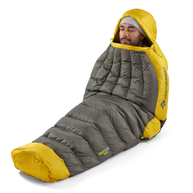 Спальный мешок Sea to Summit Spark 4&deg;/-1℃ Long, Beluga Black